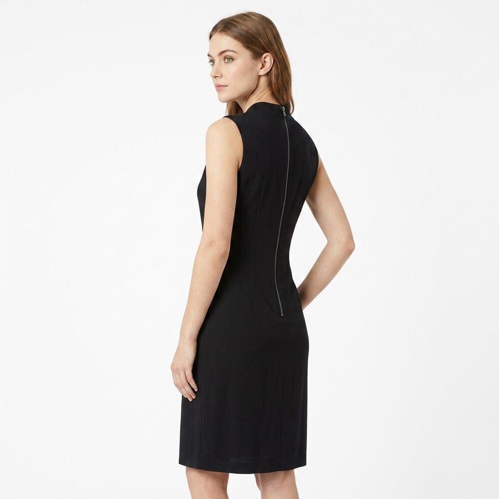 Kenneth Cole New York Rayon Blend Sheath Knee Length Dress Women Size 8